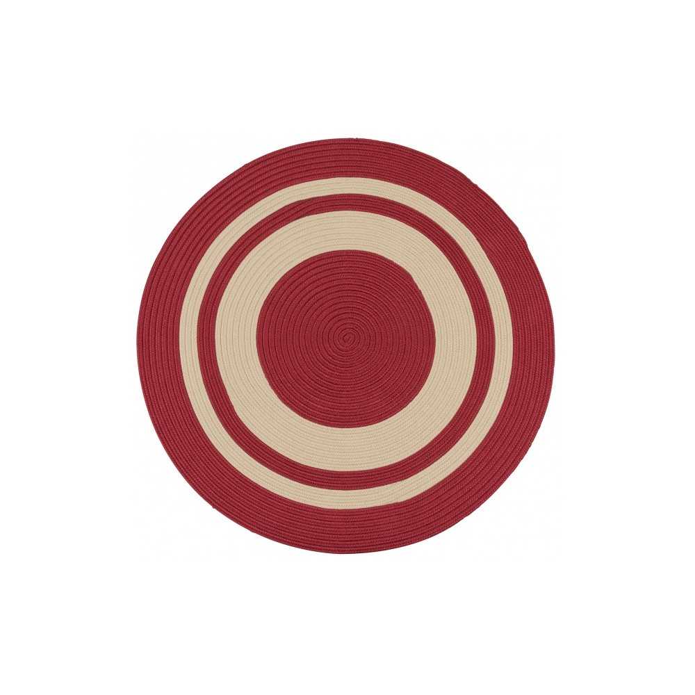 Colonial Mills Rug Coronado Round Red Round