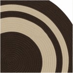 Colonial Mills Rug Coronado Round Earth Brown Round