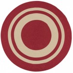 Colonial Mills Rug Coronado Round Red Round