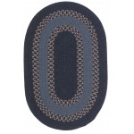 Colonial Mills Rug Corsair Banded Oval Navy Oval