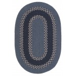 Colonial Mills Rug Corsair Banded Oval Blue Oval