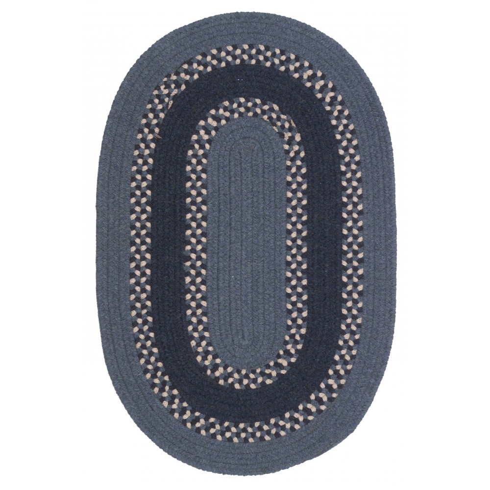 Colonial Mills Rug Corsair Banded Oval Blue Oval Colonial Mills Rug Corsair Banded Oval Blue Oval