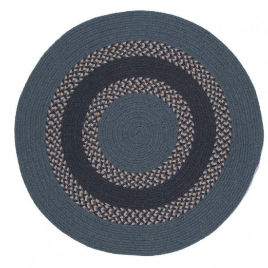 Colonial Mills Rug Corsair Banded Round Blue Round