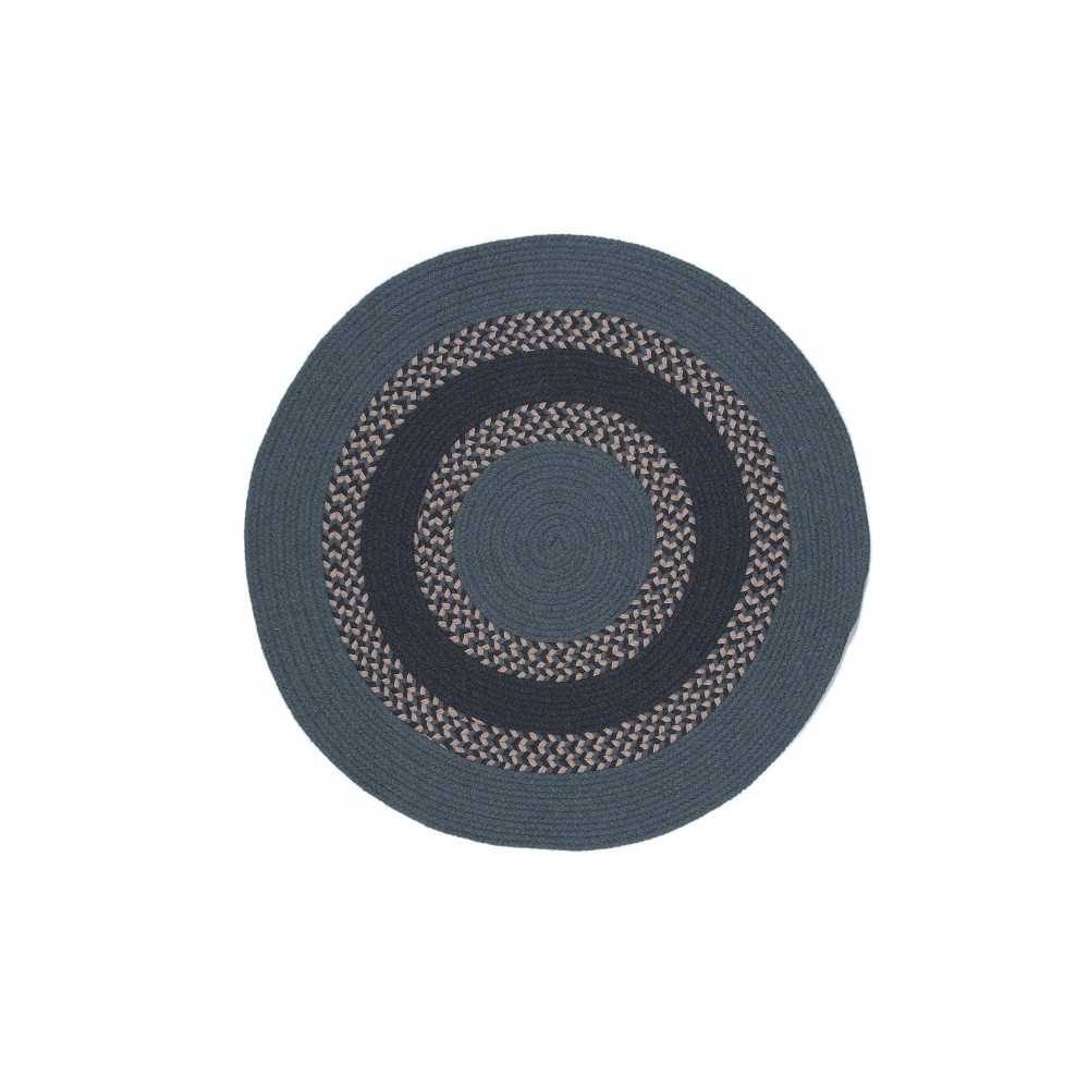 Colonial Mills Rug Corsair Banded Round Blue Round Colonial Mills Rug Corsair Banded Round Blue Round