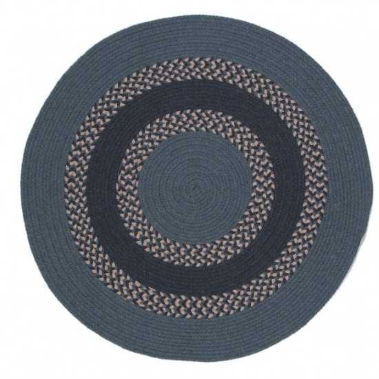 Colonial Mills Rug Corsair Banded Round Blue Round