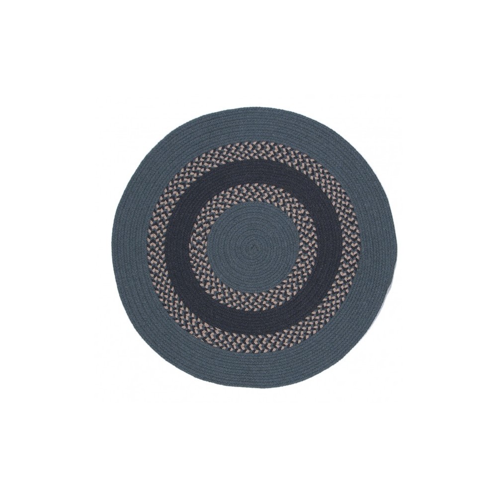 Colonial Mills Rug Corsair Banded Round Blue Round