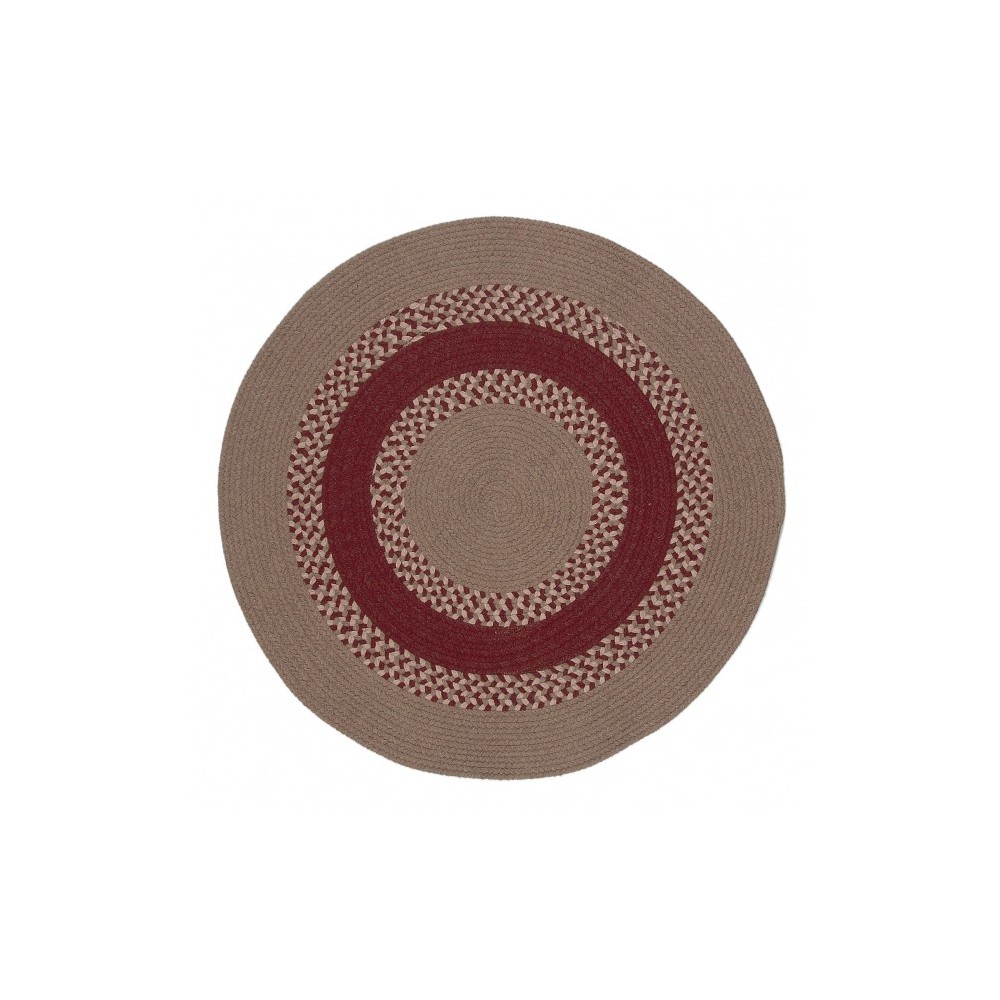 Colonial Mills Rug Corsair Banded Round Natural Round