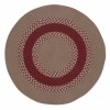 Colonial Mills Rug Corsair Banded Round Natural Round