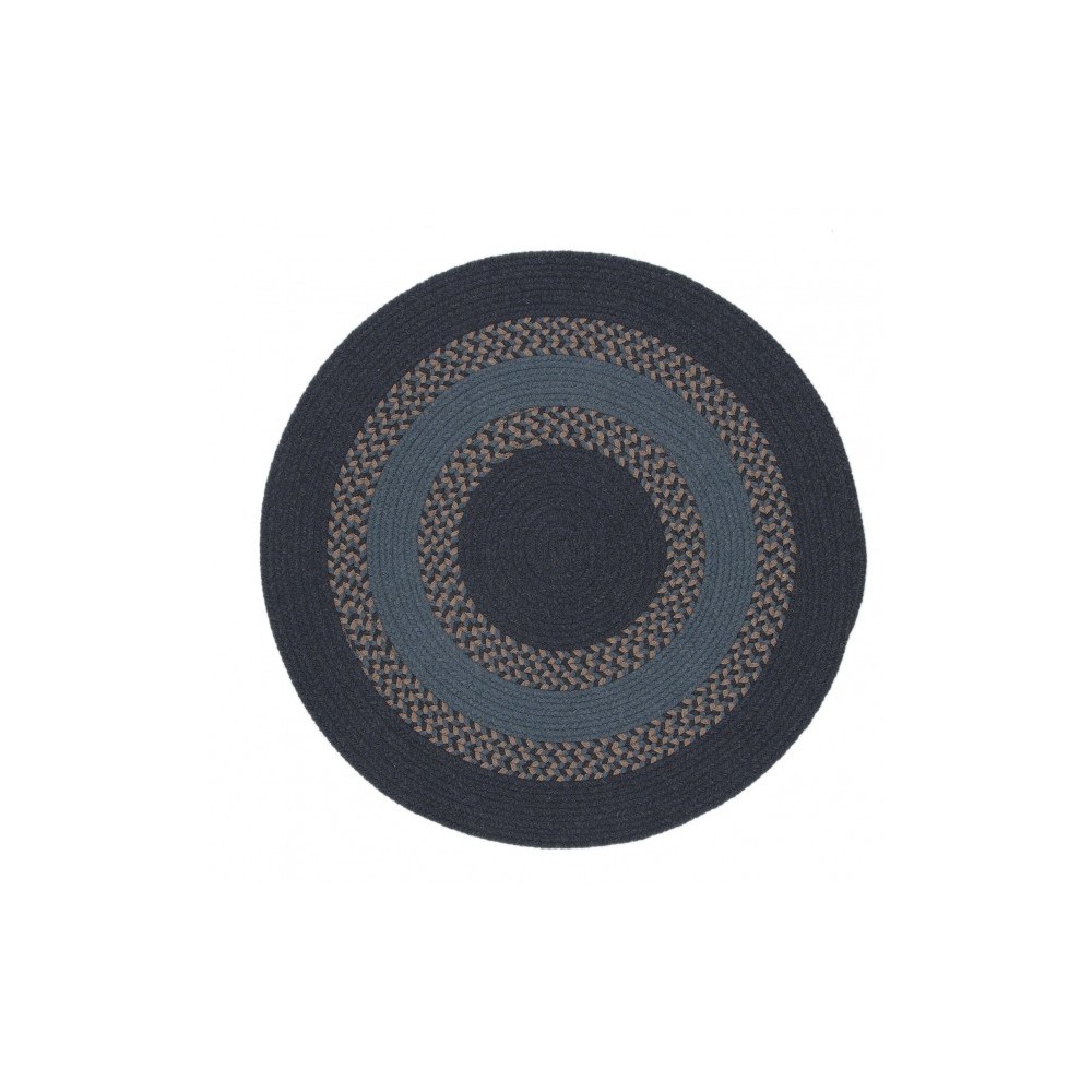 Colonial Mills Rug Corsair Banded Round Navy Round Colonial Mills Rug Corsair Banded Round Navy Round