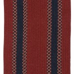 Colonial Mills Rug Corsair Banded Runner Red Runner (Oval)