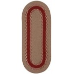 Colonial Mills Rug Corsair Banded Runner Natural Runner (Oval)