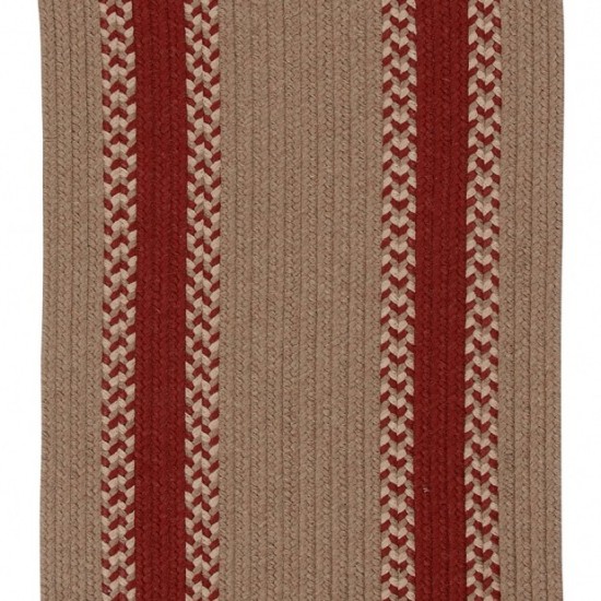 Colonial Mills Rug Corsair Banded Runner Natural Runner (Oval)