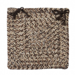 Colonial Mills Chair Pad Corsica Weathered Brown Chair Pad