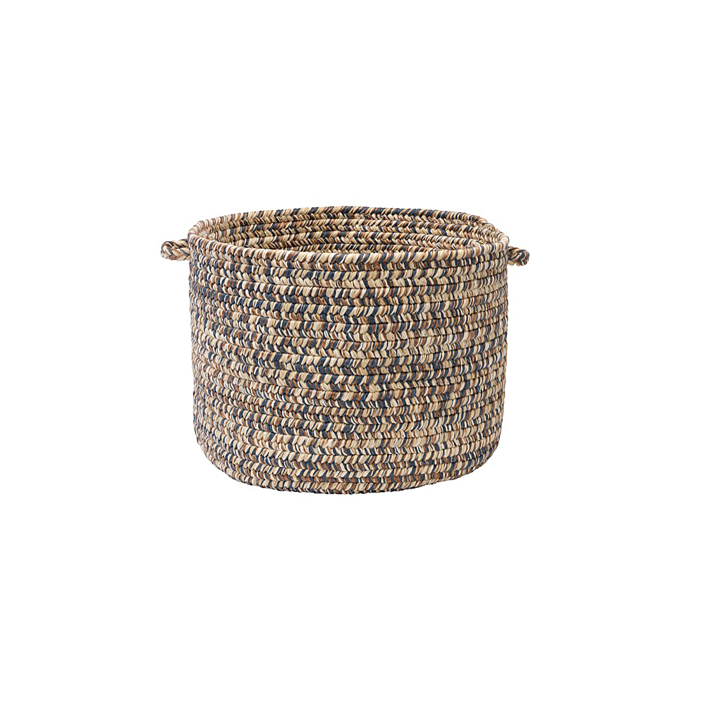 Colonial Mills Basket Corsica Lake Blue Round