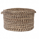 Colonial Mills Basket Corsica Weathered Brown Round