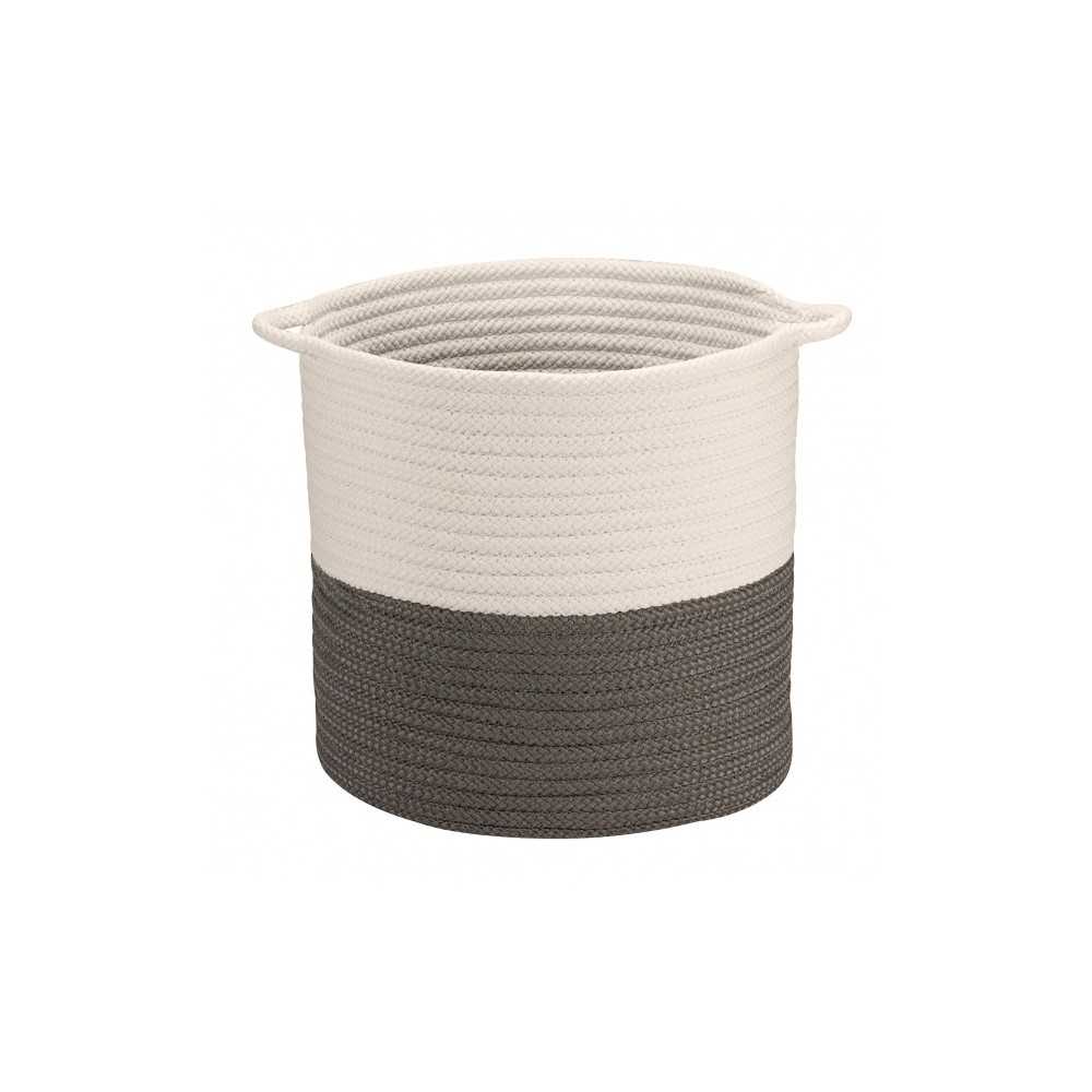 Colonial Mills Basket Craftworks Basket Grey Round Colonial Mills Basket Craftworks Basket Grey Round