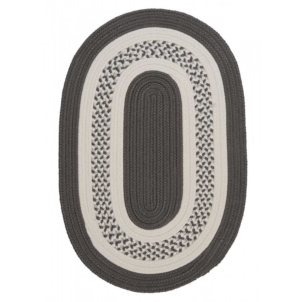 Colonial Mills Rug Crescent Gray Runner (Oval)