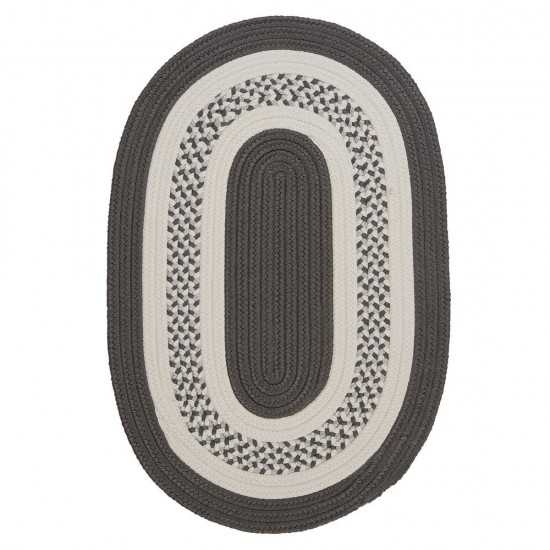 Colonial Mills Rug Crescent Gray Runner (Oval)