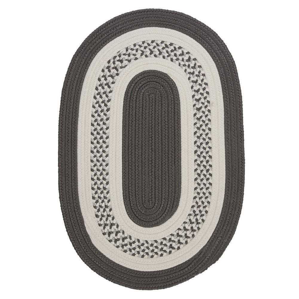 Colonial Mills Rug Crescent Gray Round