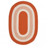 Colonial Mills Rug Crescent Orange Oval