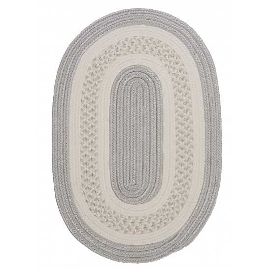 Colonial Mills Rug Crescent Silver Runner (Oval)