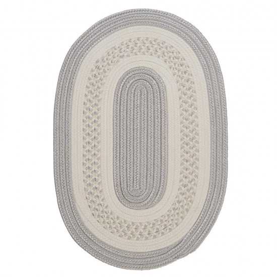 Colonial Mills Rug Crescent Silver Runner (Oval)