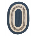 Colonial Mills Rug Crescent Lake Blue Runner (Oval)