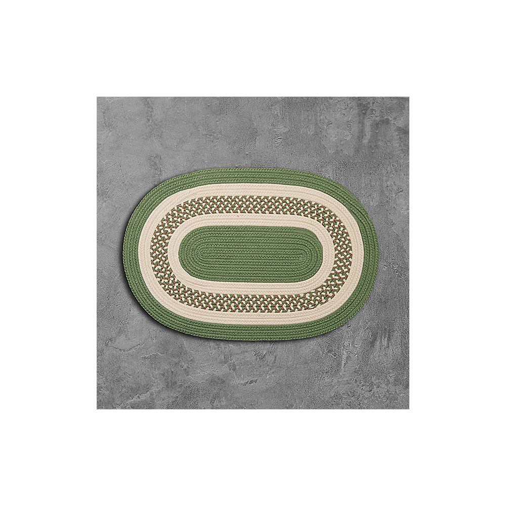 Colonial Mills Rug Crescent Moss Green Runner (Oval) Colonial Mills Rug Crescent Moss Green Runner (Oval)
