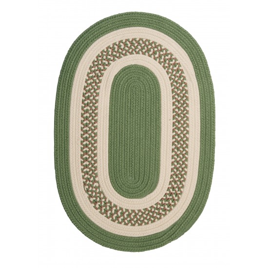 Colonial Mills Rug Crescent Moss Green Runner (Oval)