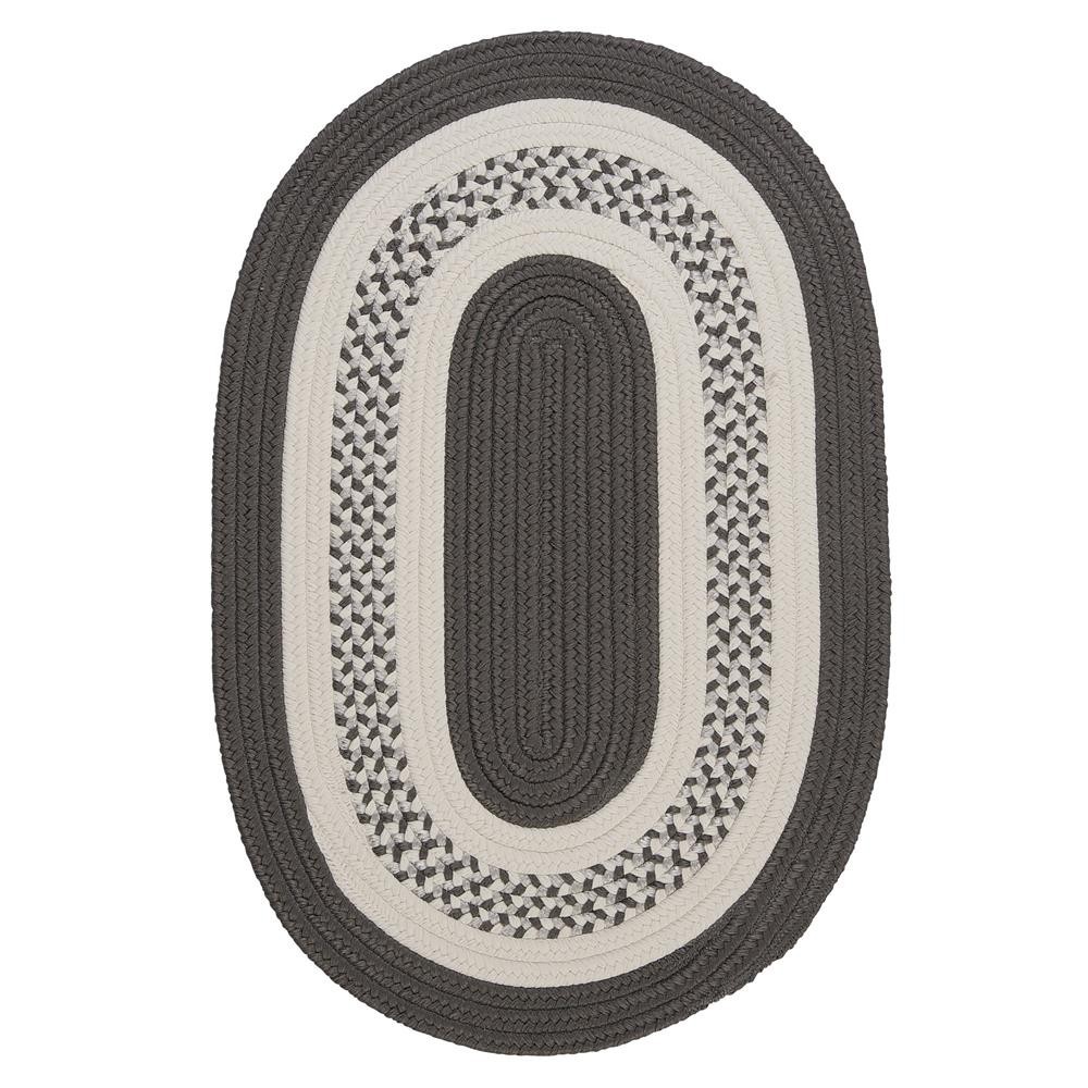 Colonial Mills Rug Crescent Gray Round