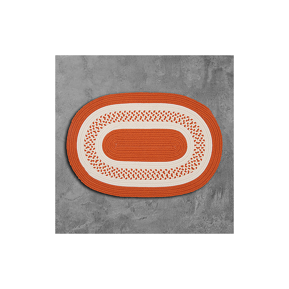 Colonial Mills Rug Crescent Orange Oval Colonial Mills Rug Crescent Orange Oval