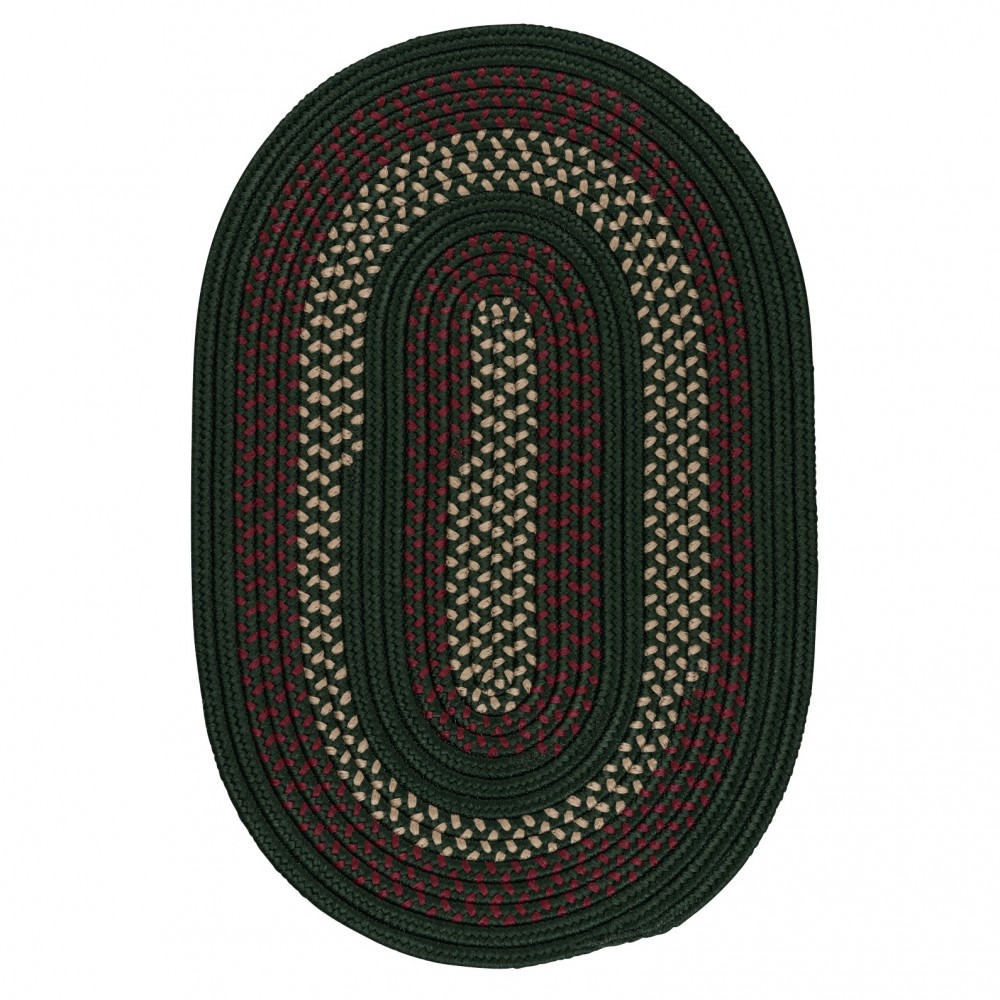 Colonial Mills Rug Deerfield Hunter Green Runner (Oval) Colonial Mills Rug Deerfield Hunter Green Runner (Oval)