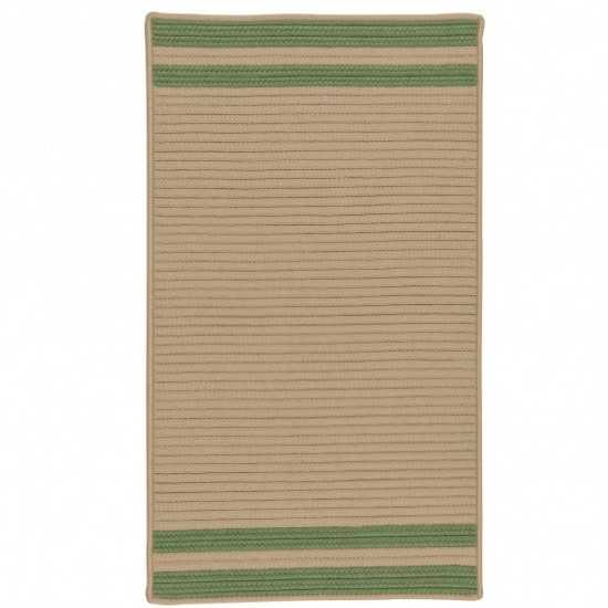 Colonial Mills Rug Denali End Stripe Moss Green Rectangle