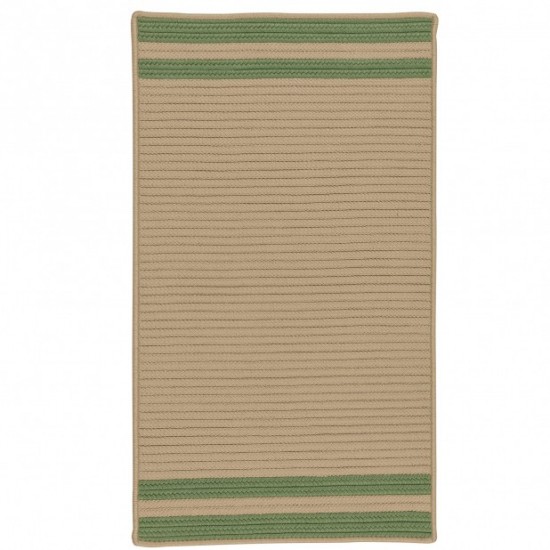 Colonial Mills Rug Denali End Stripe Moss Green Rectangle