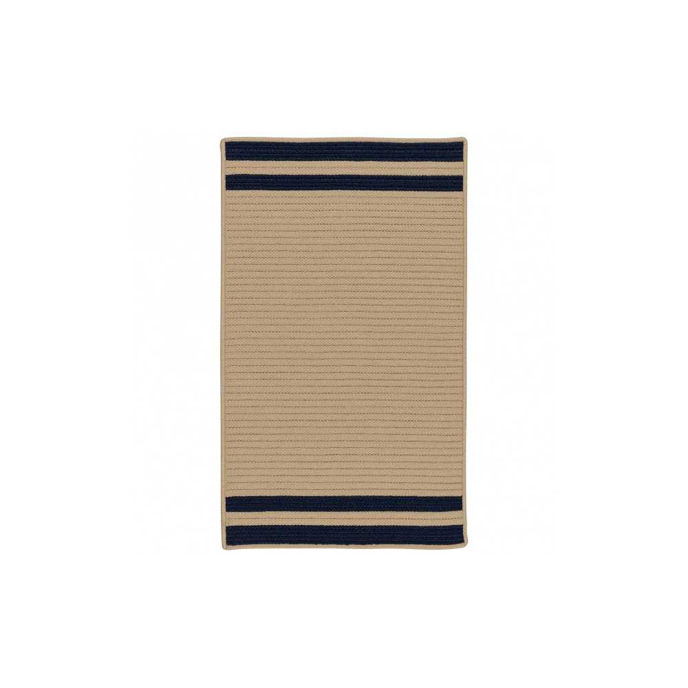 Colonial Mills Rug Denali End Stripe Navy Rectangle Colonial Mills Rug Denali End Stripe Navy Rectangle