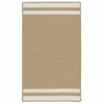 Colonial Mills Rug Denali End Stripe Ivory Rectangle