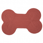 Colonial Mills Dog Bone Rug Dog Bone Solid Terracotta Dog Bone