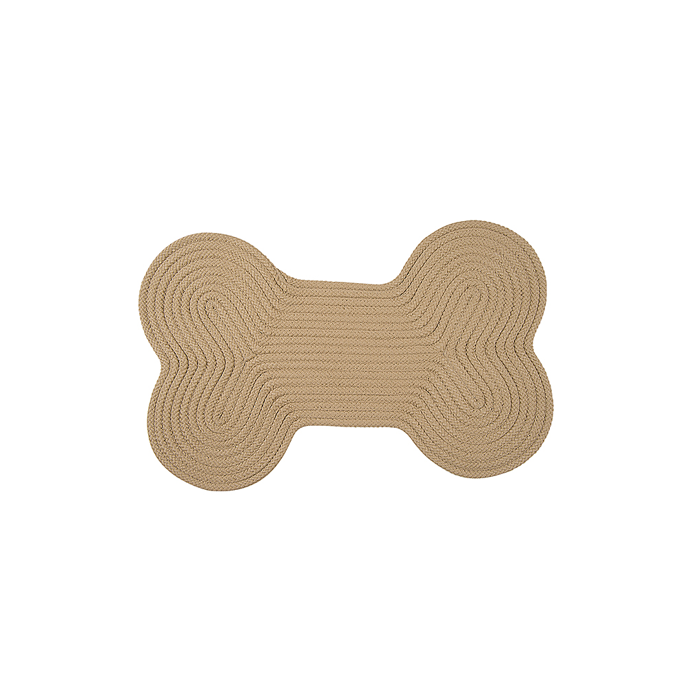 Colonial Mills Dog Bone Rug Dog Bone Solid Sand Dog Bone