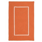 Colonial Mills Rug Doodle Edge Orange Rectangle