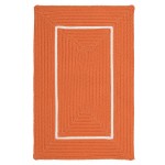 Colonial Mills Rug Doodle Edge Orange Rectangle