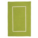 Colonial Mills Rug Doodle Edge Bright Green Rectangle