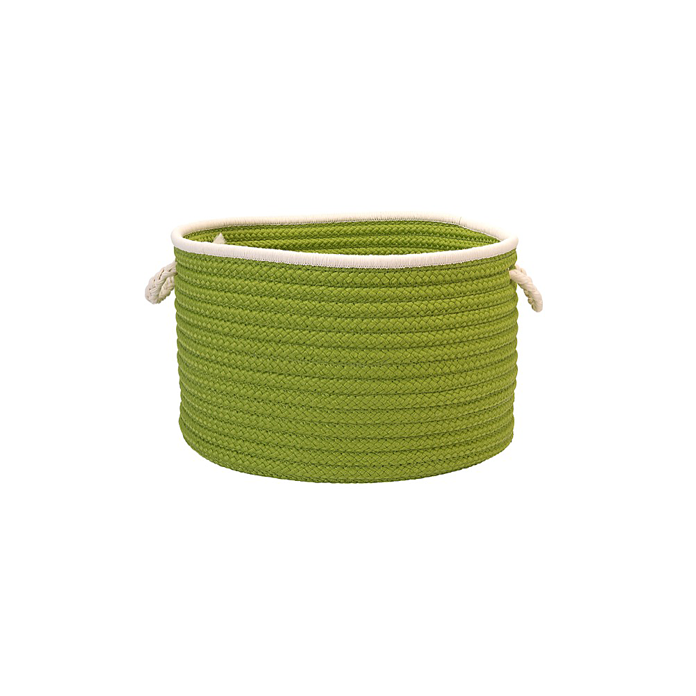 Colonial Mills Basket Doodle Edge Bright Green Round