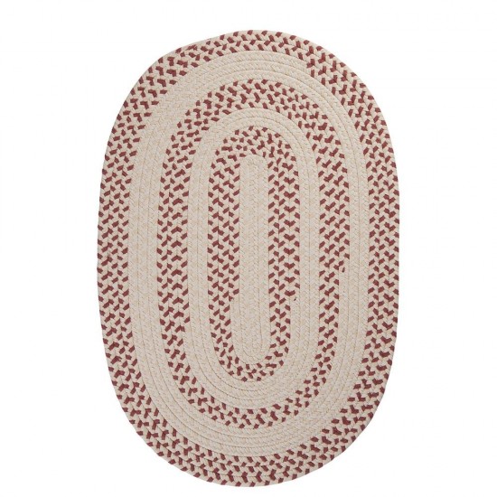 Colonial Mills Rug Elmwood Rosewood Oval