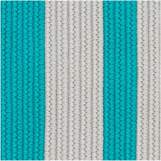 Colonial Mills Rug Everglades Vertical Stripe Turquoise Rectangle