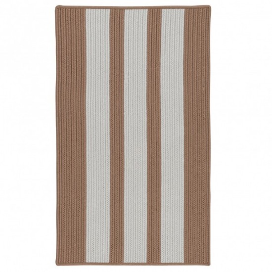 Colonial Mills Rug Everglades Vertical Stripe Mocha Rectangle