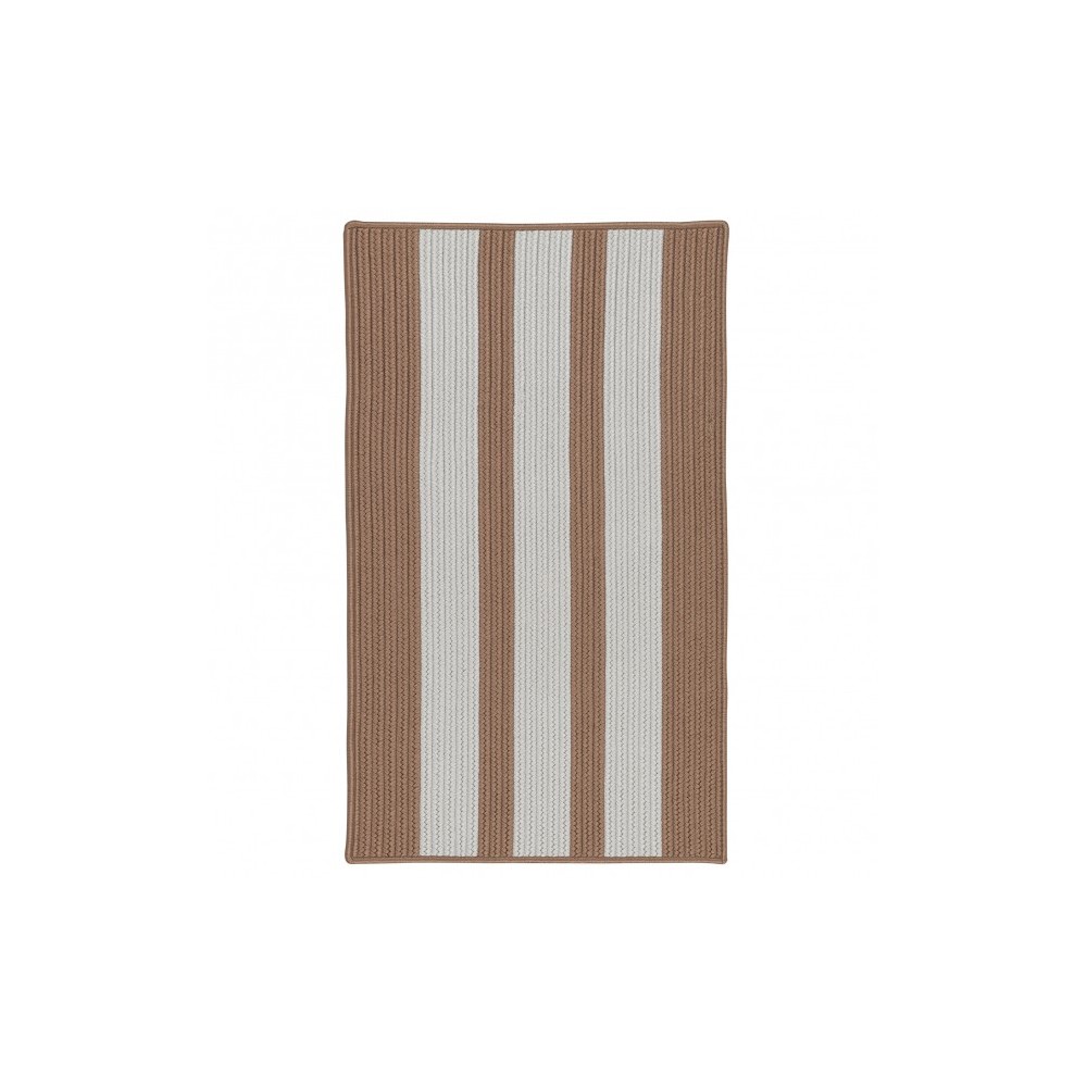 Colonial Mills Rug Everglades Vertical Stripe Mocha Rectangle