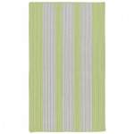 Colonial Mills Rug Everglades Vertical Stripe Horizon Green Rectangle