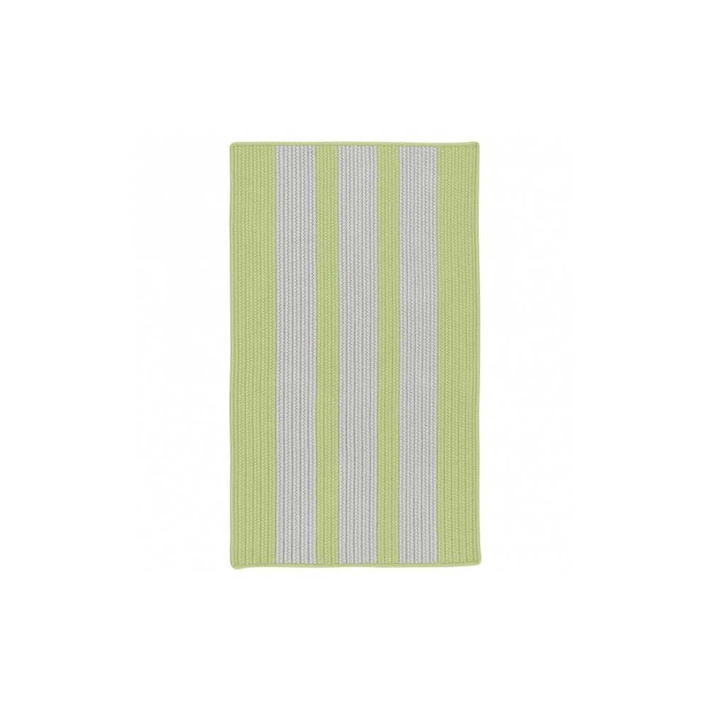 Colonial Mills Rug Everglades Vertical Stripe Horizon Green Rectangle