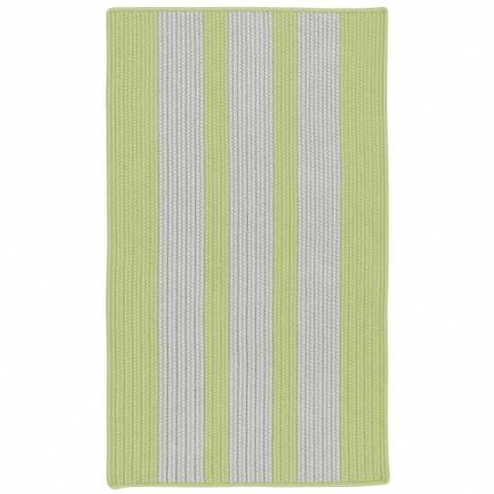 Colonial Mills Rug Everglades Vertical Stripe Horizon Green Rectangle