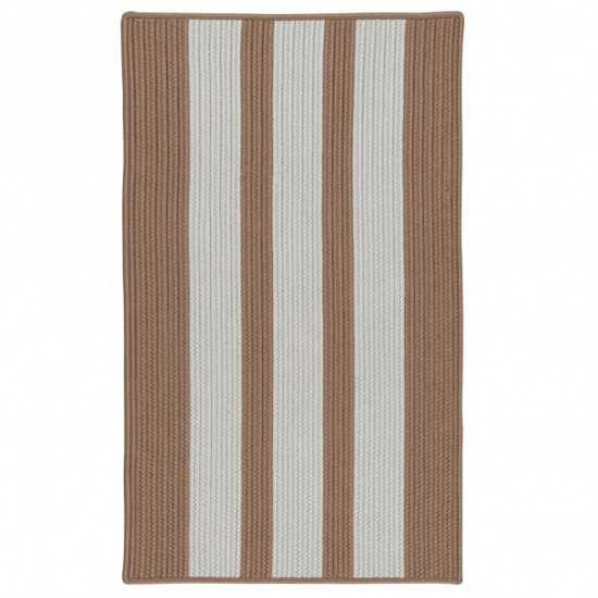 Colonial Mills Rug Everglades Vertical Stripe Mocha Rectangle